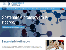 Tablet Screenshot of interbion.org